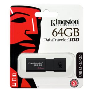 USB KINGSTON DT100G3 64GB DT100G3/64GB-TH
